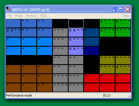 Image: Band Grid